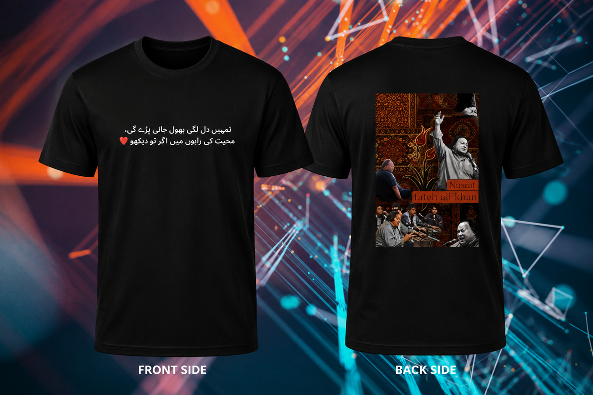 š¤ Nusrat Fateh Ali Khan Tribute T-Shirt