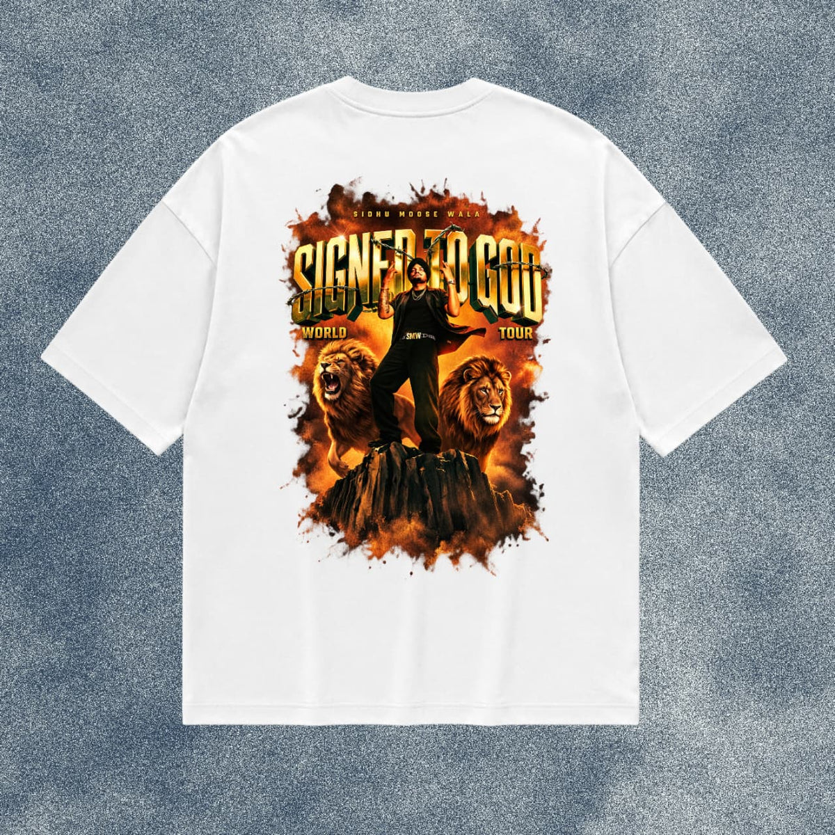 “Signed to God” Premium Lion Graphic T-Shirt