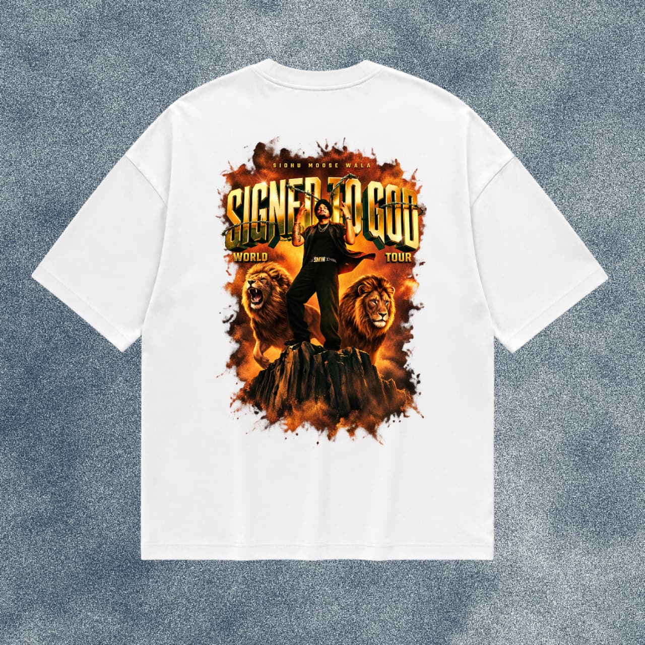 “Signed to God” Premium Lion Graphic T-Shirt
